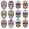 6Pcs Full Face Skull Face Mask Lightweight Mexican Skull Mask Halloween Skull Mask  Masquerade Theme