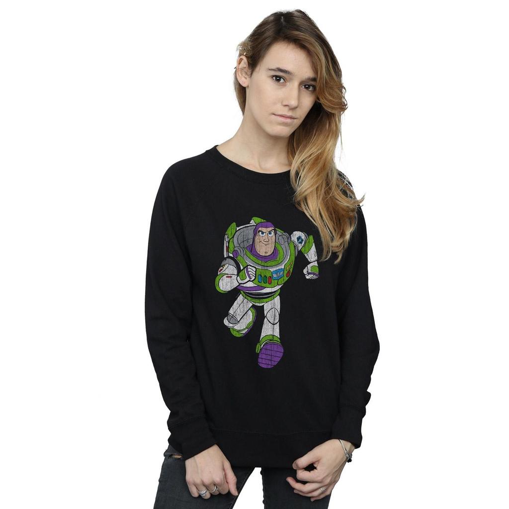 Disney Womens/Ladies Toy Story 4 Classic Buzz Lightyear Sweatshirt