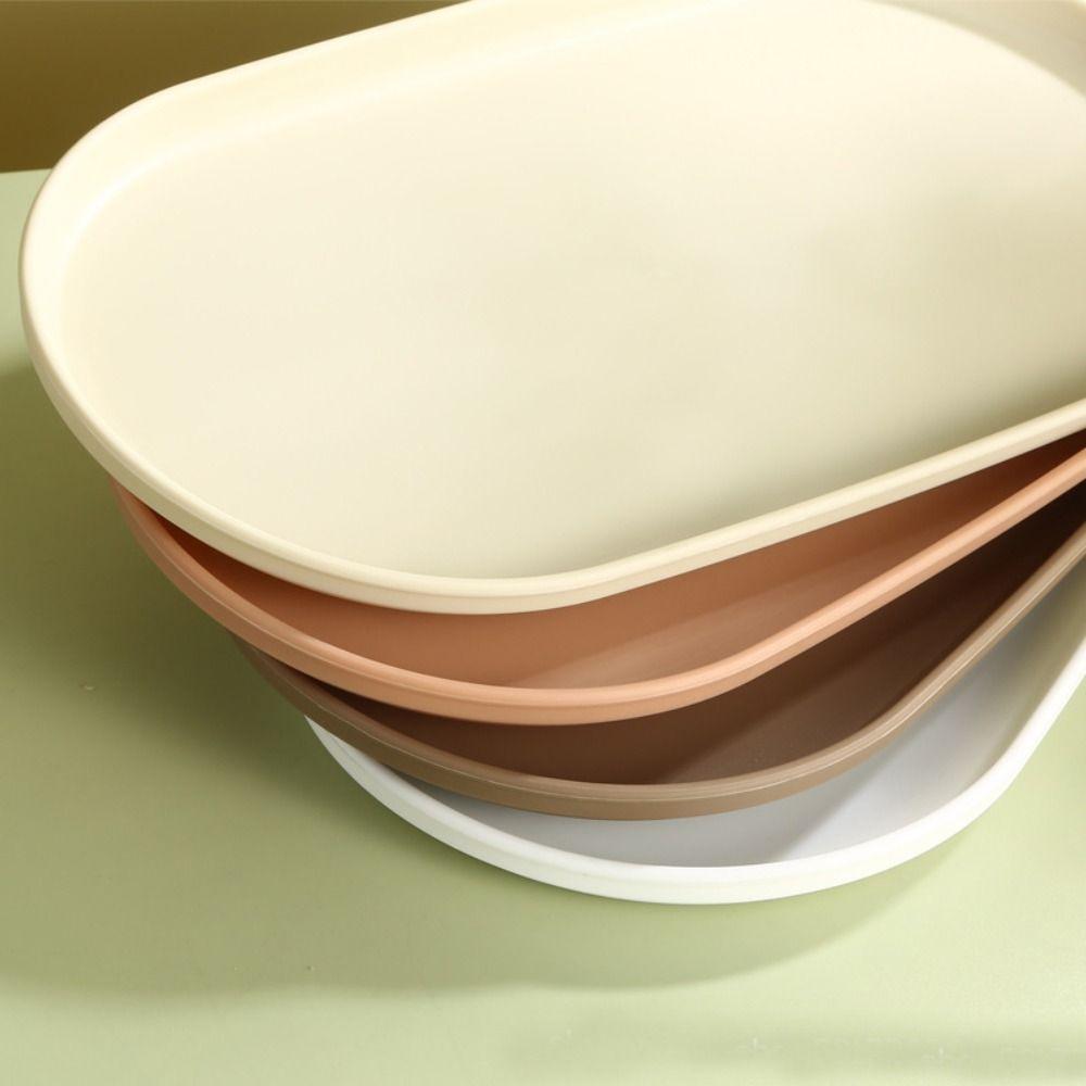 Stackable Dessert Tray Oval Dish Plate Kitchen Organizer Storage Tray  Wedding Party