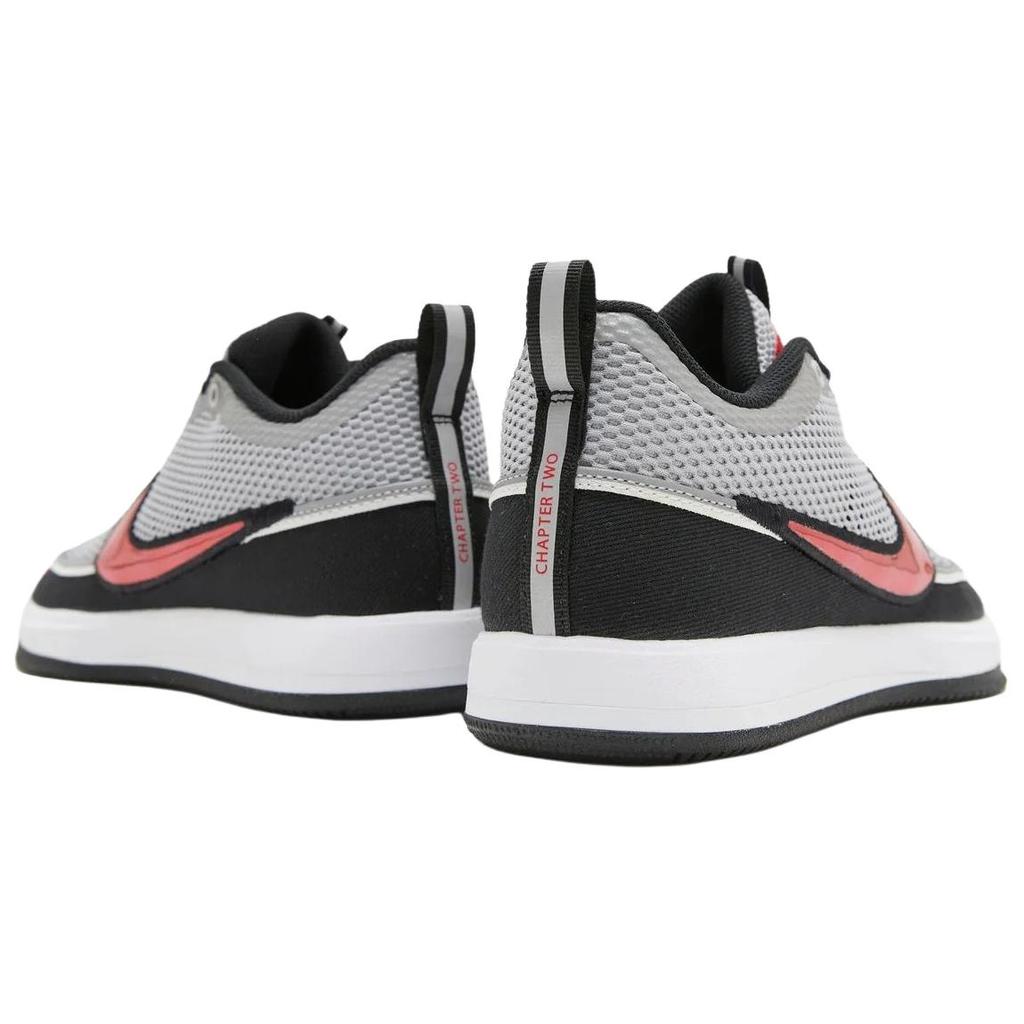 Nike Book 2 SP EP Spiridon Men Sneakers Silver Metallic-Silver Sport-Red IQ0051-001