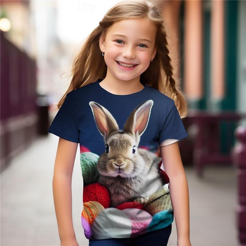 Boys' 3D Graphicl T Shirt Tee Short Sleeve 3D Print Sports Fashion Streetwear Kids 4-12 Years Crew Neck Casual