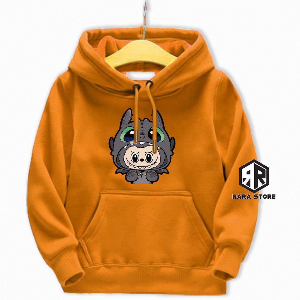 Children's Hoodie New Trendy Labubu Kids Cute Cartoon Casual Daily Hoodie 100-160cm Boys Girls
