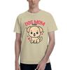 Beautiful fluffy dog for pet mom 100 Cotton TShirt Mens Fashion T Shirts Men Round Neck Short Sleeve S6XL