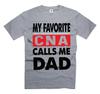 Funny CNA Dad Shirt - My Favorite CNA Calls Me Dad Father's Day Gift Tee