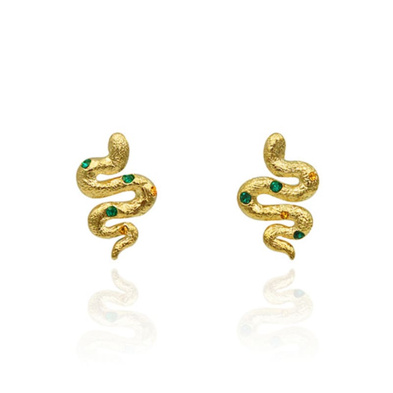 POPPI The classical snake earrings no.1
