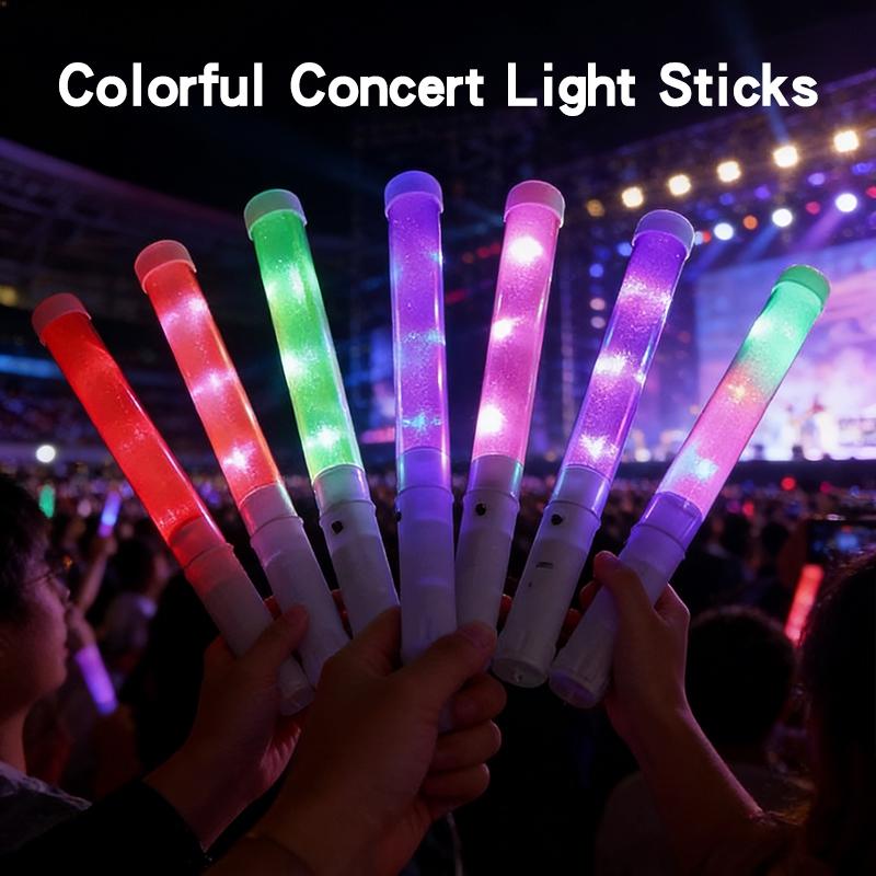 1-10Pcs K-Pop Lightstick Led Glow Sticks 15 Color Reusable Concert Stick Led Flashing Glowsticks Birthday Wedding Party Favor