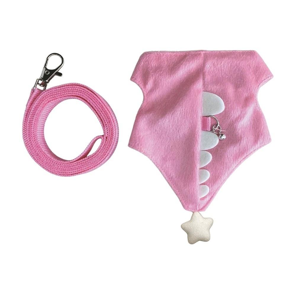 Adjustable Small Pet Harness Leash Cartoon Guinea Pig Safety Vest For Mice Guinea Pig Kittens