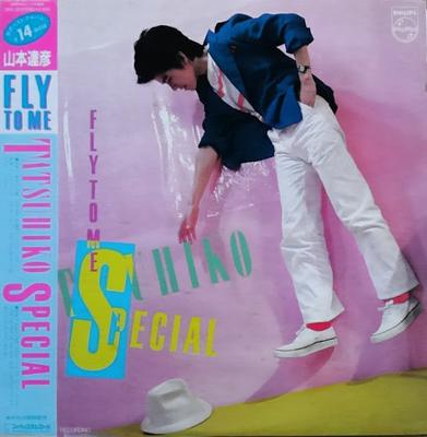LP Record TATSUHIKO YAMAMOTO - Fly To Me Tatsuhiko Special 28PL39 PHILIPS 1982 Japan Obi Japanese Pop/Rock Used