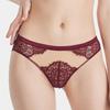 French Panties Women's Ultra-thin Hollow Lace Panties Comfortable and Breathable Mid-waist Briefs Sexy Cotton Women's Panties