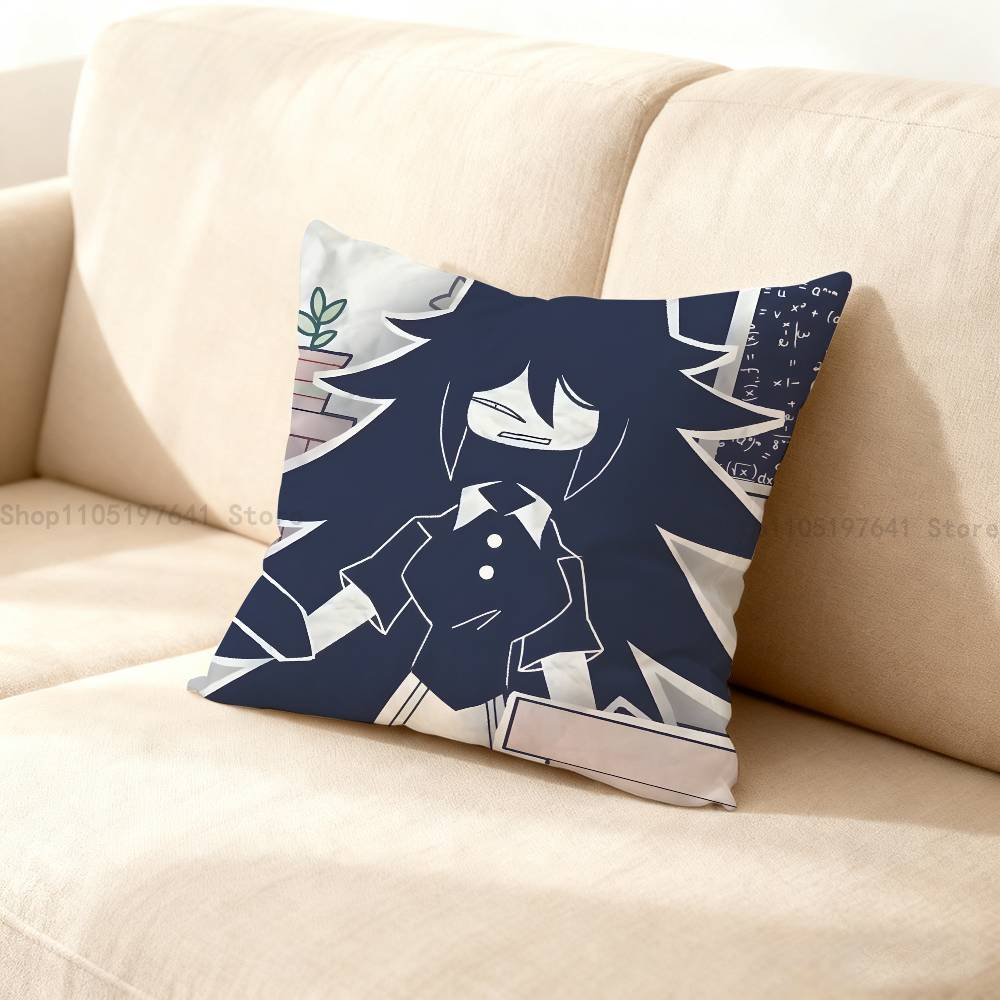 F-Fundamental Paper E-Education Anime Celebrity Merchandise All-Match Printed Pillow Case Sofa Office Room Decoration Protector