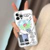Custodia Bladee 333 Drain Gang IceDancer Eversince in TPU Silicone per IPhone 11 12 13 14 15 16 17 Pro Max Antiurto Cover Posteriore Trasparente