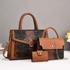 Womens Fashion Shoulder Bag With Matching Pu And Zipper Compartments For Casual Outings
