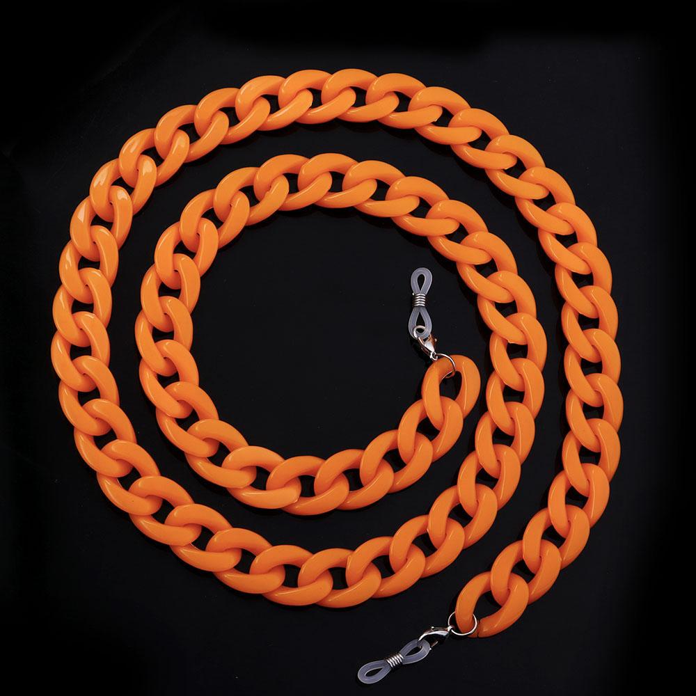 Fashion Colorful Acrylic Glasses Chain Face Mask Lanyard Chains For Women Men Neck Holder Anti-Lost Sunglasses Straps Cord