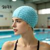 Adults Swimming Cap Water Resistant Swim Cap, Short Long Hair Hat, Non-slip Stretchable Men Women Bathing for Pool, Beach, Lake Comfortable