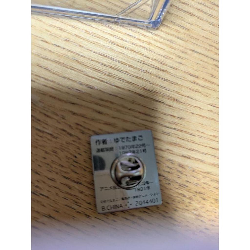 Used Rare Weekly Shonen Jump 40th Anniversary Kinnikuman Pin Badge
