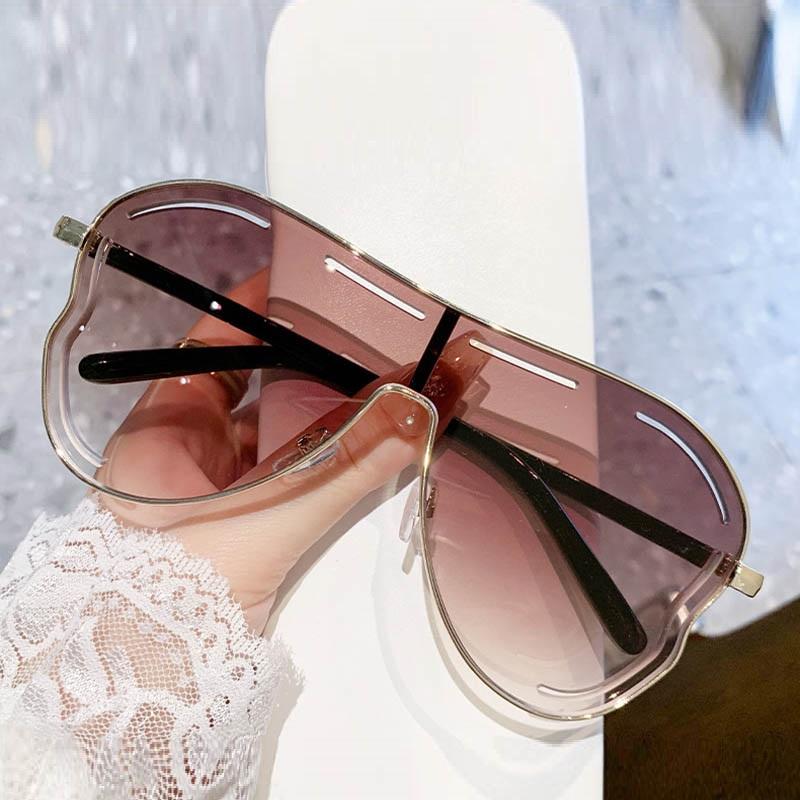 

Butterfly Sunglasses Women 2025 New Large Frame Hollow Oversized Sun Glasses Metal Y2K Unique Cycling Sunglasses Shades UV400 коричневый