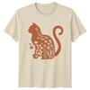 Life Is Better With A Cat Floral Cat Graphic T-Shirt For Women