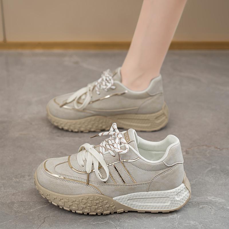 Summer Women's Shoes New Breathable Shoes Children Versatile Platform Sports Shoes Casual Dad Trendy Shoes