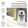 1/2Pcs Hands Foaming Soap Dispenser Soap Foam Bottle Hand Wash Container Liquid Gel Soap Mousse Bottle for Bathroom Kitchen