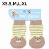 A Pair Non-Slip Dog Booties Cotton Pet Supplies New Pet Socks  Cold Weather