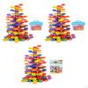 Montessori Toys Parent Children Interactive Stacking Games Tree Blocks for Age 4 5 6