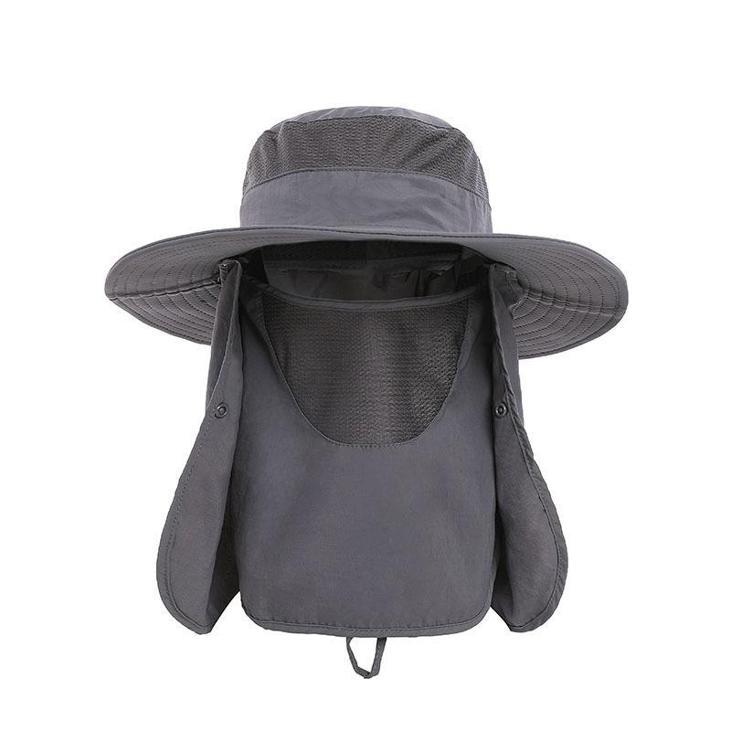 Fisherman Hat Men Sun Hat Summer Outdoor Quick Dry Sun Protection Hat Fishing Hat Breathable Sun Hat Women Face Covering Hat