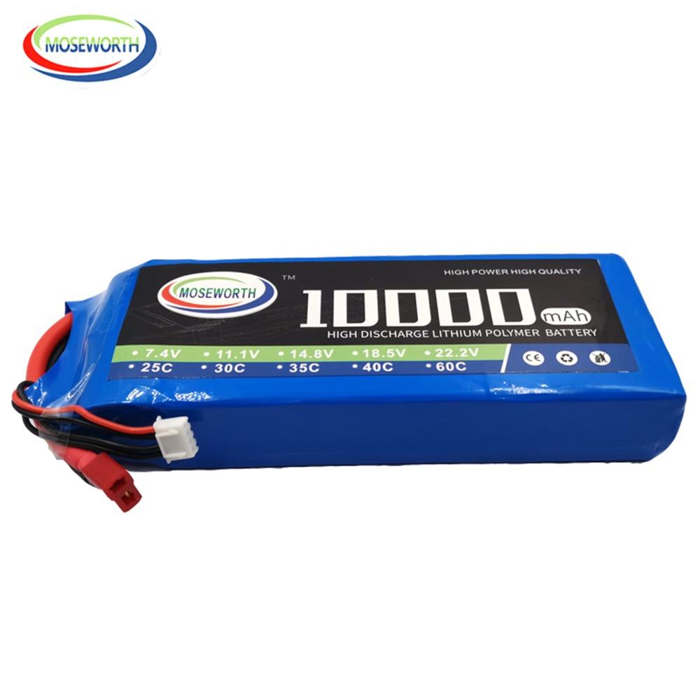 7.4V 11.1V 14.8V 18.5V 22.2V 2S 3S 4S 5S 6S 10000 12000 16000 22000mAh 25C RC LiPo Battery RC Car Agricultural Spraying Drone