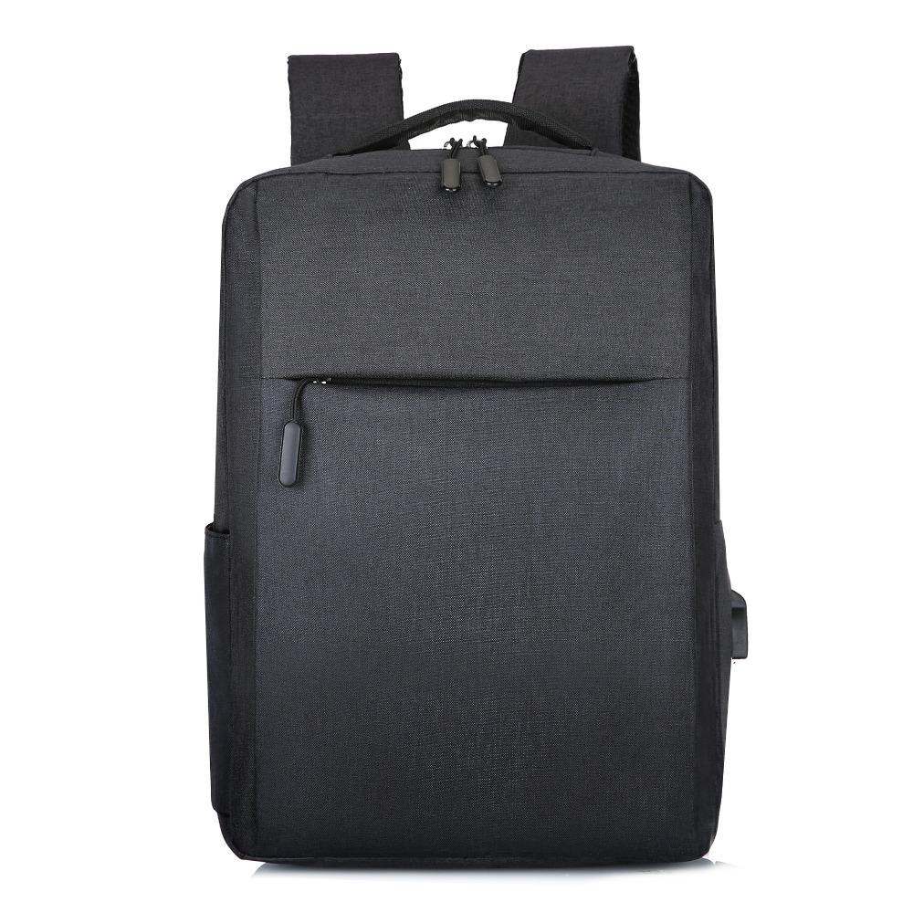 Neuer Herren-Rucksack Business-Computer-Rucksack USB Spritzwassergeschützt Freizeit Studenten Schulrucksack