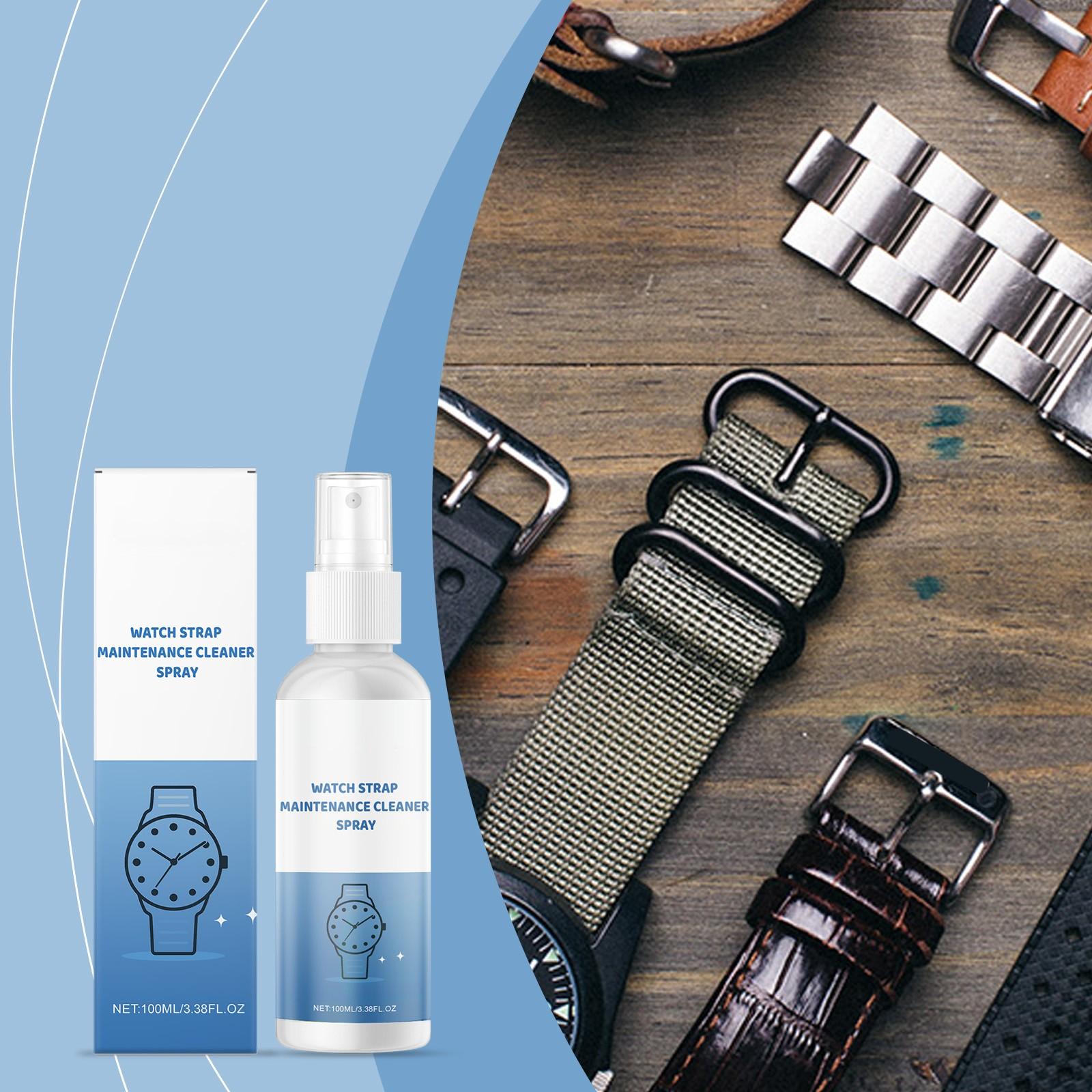 

Спрей для очистки ремешка часов; Очиститель ремешка для часов; Спрей для очистки ремешка часов(100мл) One Size