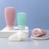 Leakproof Silicone Refillable Bottle Portable Soft Portable Dispensing Bottles  Cosmetic