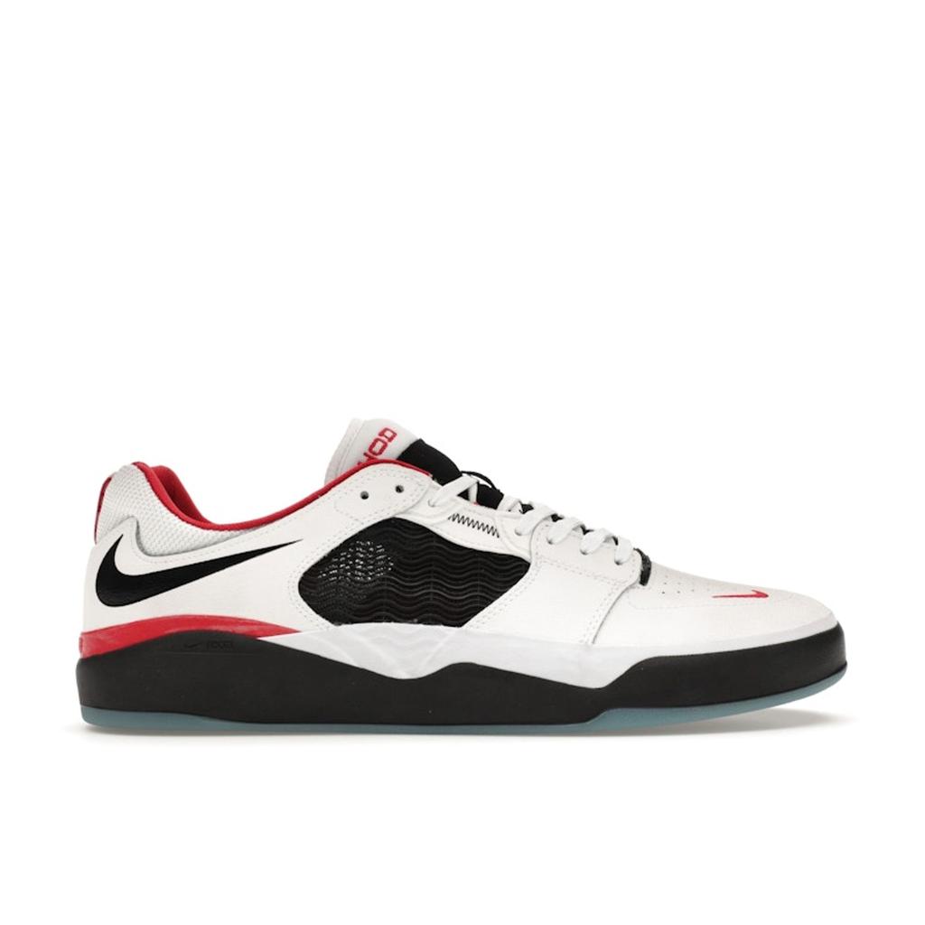 Nike Ishod Wair Premium SB Chicago Unisex Sneakers White University-Red Black DZ5648-100