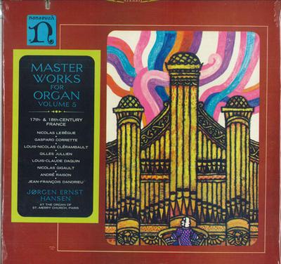 LP Record JØRGEN ERNST HANSEN - Master Works For Organ Volume 5 - 1 H71170 Nonesuch US Classical