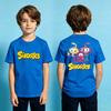 Snorks Cartoon Graphic Printed TShirt Boys and Girls Casual T-shirt Kids Summer Polyester Short Sleeve Daily Life Children Shirt