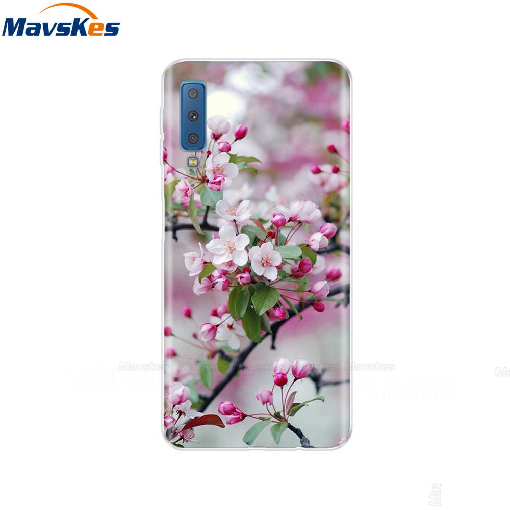 Silicone Cover For Samsung Galaxy A7 2018 Case A750 A750F Case 6.0' TPU Phone case For Samsung A 7 2018 750 750F Fundas Coque
