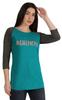 Inkmeso #Girl MomTshirt Tops For Women Cotton Raglan Sleeve Mother  s Shirt