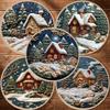 Christmas Embroidery Kits DIY Cross Stitch Kits House Pattern Series