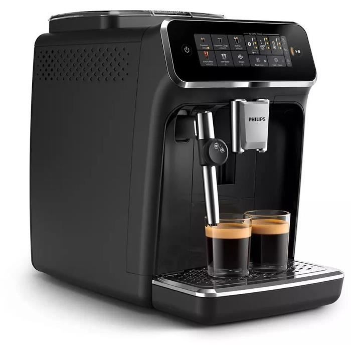 Automatyczny ekspres do kawy Espresso z młynkiem - PHILIPS - EP3321/40 - Czarny