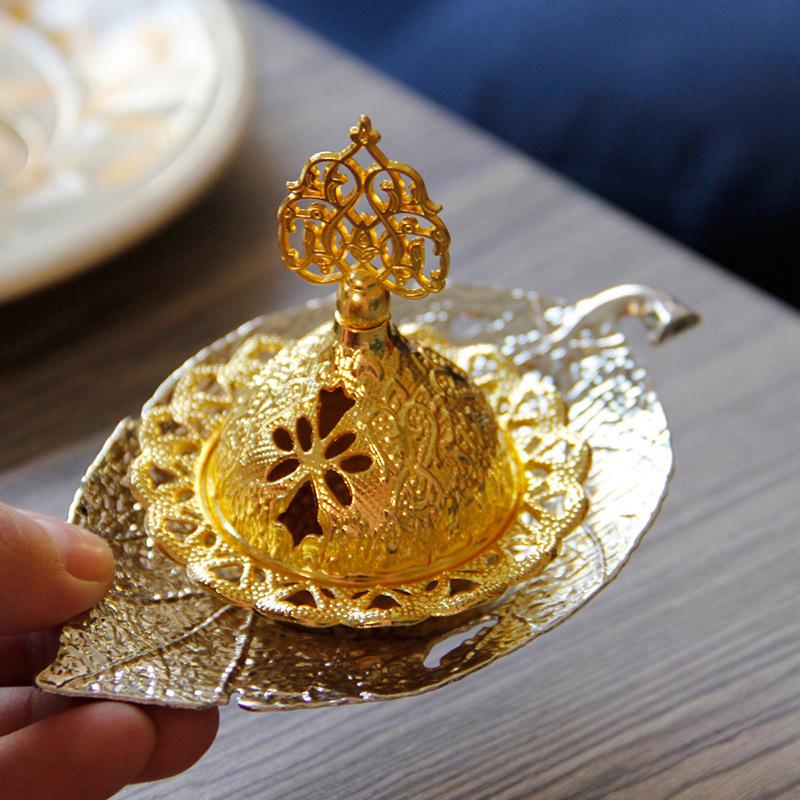 1pc Metal Incense Stove Mini Small Handheld Incense Stove Middle Eastern Arab Zen Home Decoration Tea Ceremony Decoration