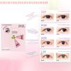 Beige Self-Adhesive Double Eyelid Tape Transparent Invisible Eye Makeup Stickers for Big Eyes Easy-to-Use Eye Enhancement Tool