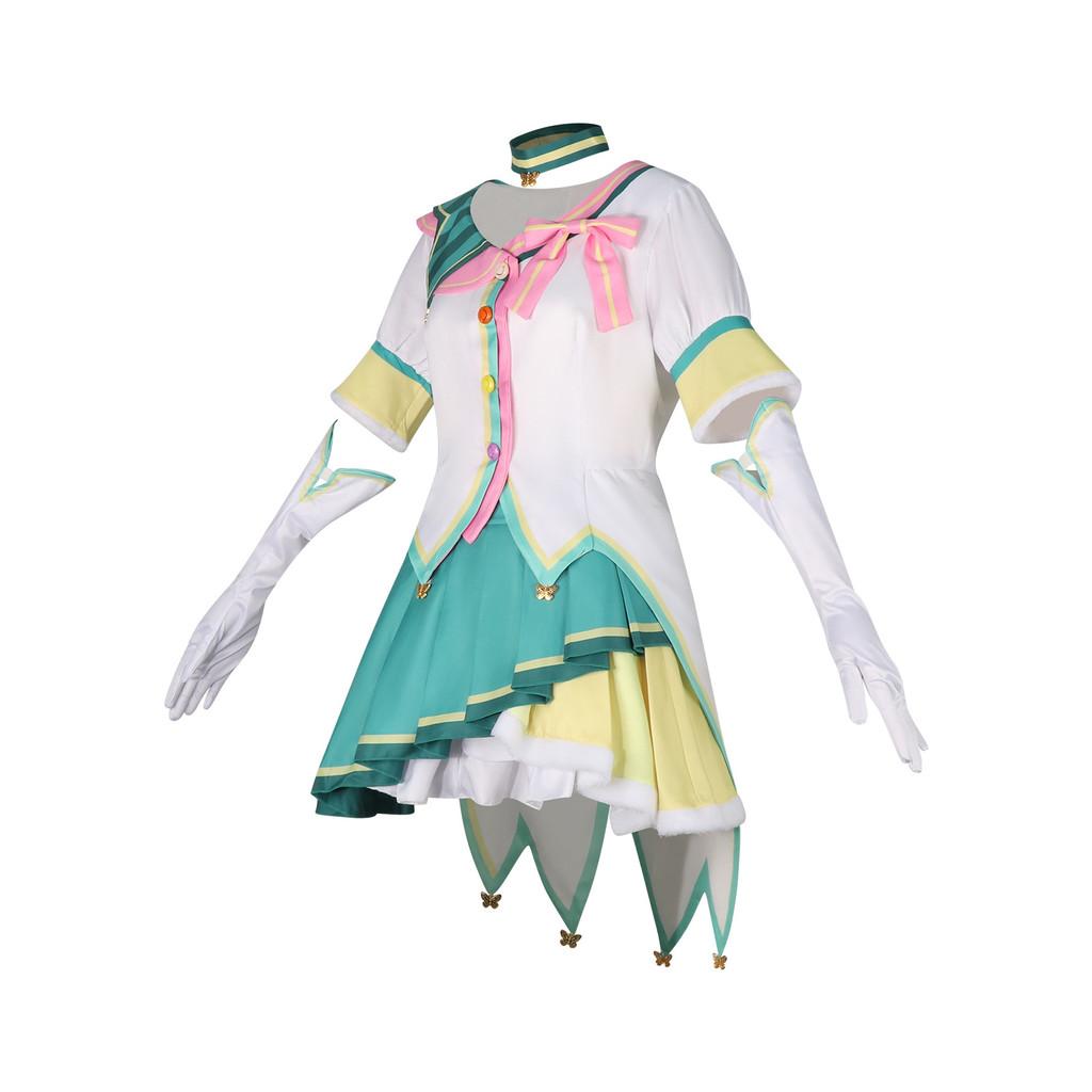 Hatsune Miku Colorful Stage Kusanagi Nene Cosplay Costume With Polyester Fabric For Anime Role Play