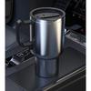 12V 500ML auto ceainic electric auto încălzire ceașcă termos din oțel inoxidabil încălzire sticlă de apă auto ceainic termos pentru apă ceai lapte