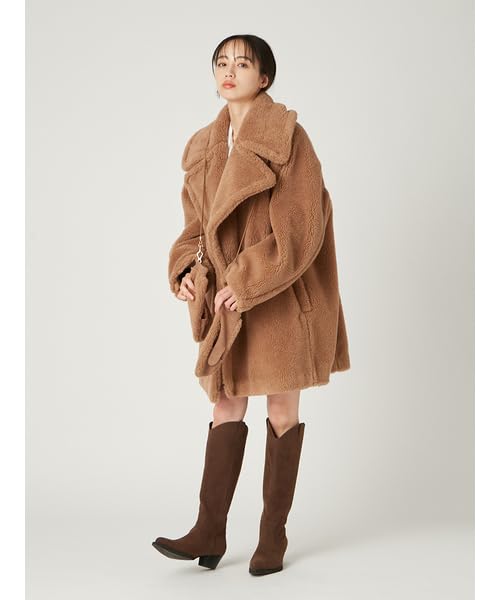 FRAY I.D. Women's Boa Mittens FWGG254338 CML F