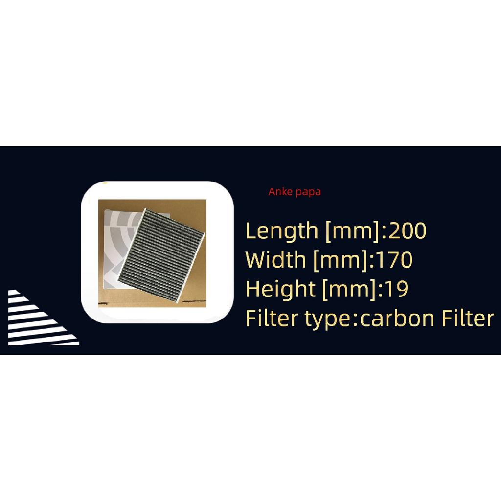 White Filter for BM E70 E71 F15 F16 X5 X6 64316945596 64319194098 M57 N52 N55 Recirculation Cabin Filter