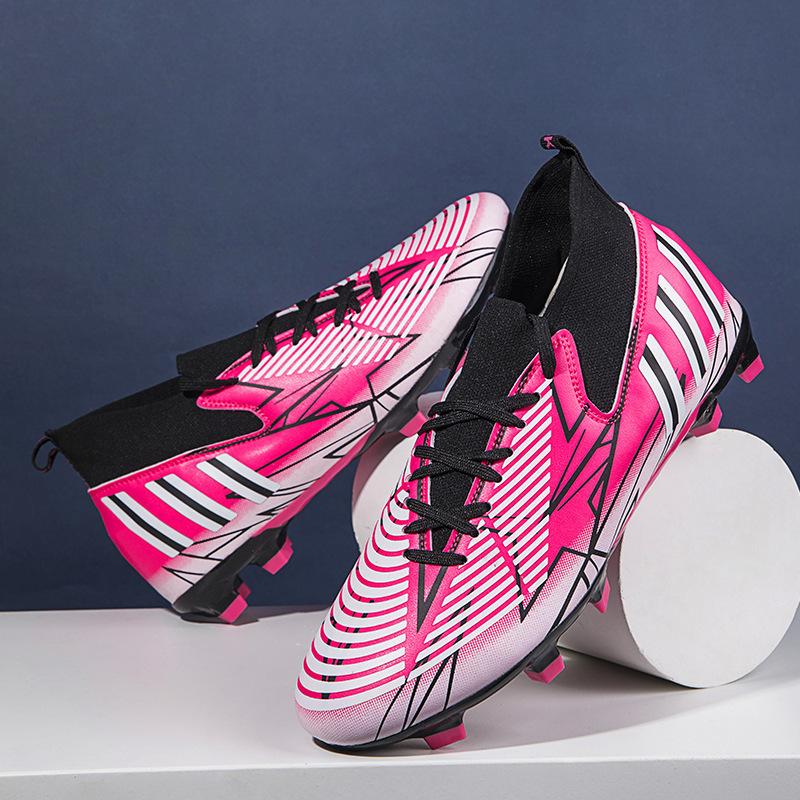 Soccer shoes children's football shoes boys and teenagers students competition training shoes TF broken nails AG long nails sneakers