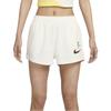 Nike Sportswear Women's Logo Print Elastic Shorts 'Sail White' FJ7716-133