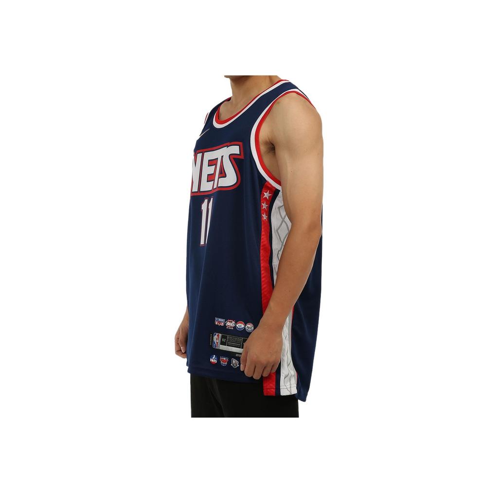 Nike Kyrie Irving 75th Anniversary Brooklyn Nets City Edition Basketball Tank Top Men Tops Blue DB4018-400
