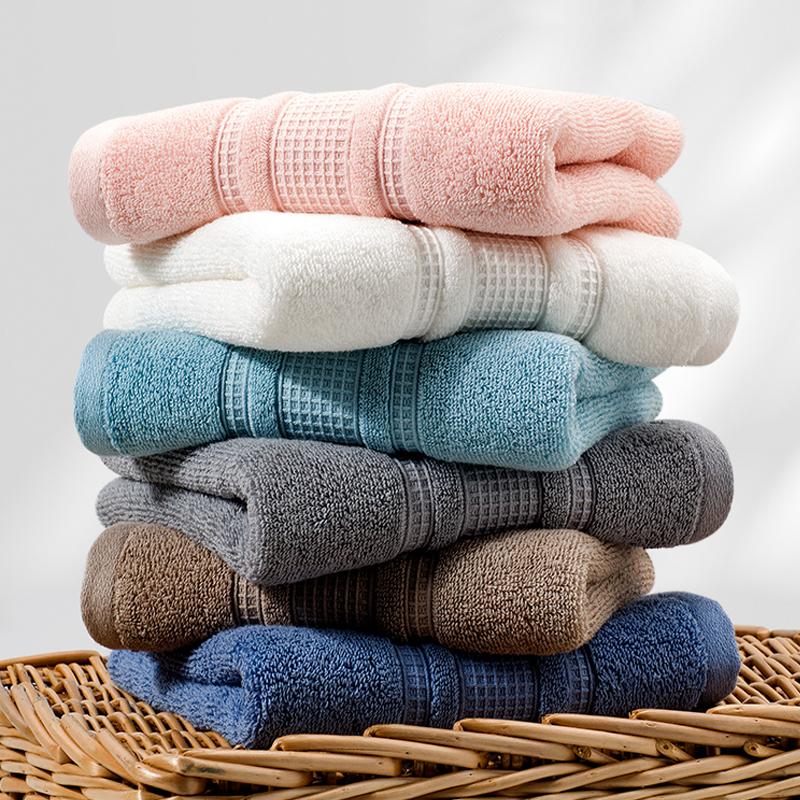 Cotton Super Absorbent Thick Towel Beach Hotel High Qualit and Soft Face Towel for Hand, Face, Gym And Spa
