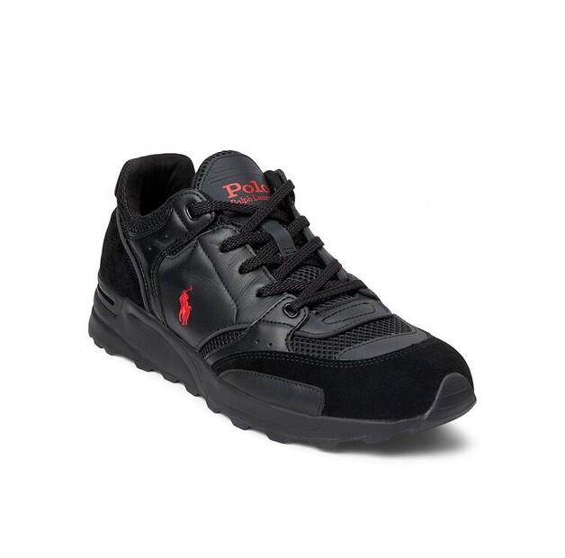 Мужские кроссовки Polo Ralph Lauren Trackstr 200 809906202001 чёрные