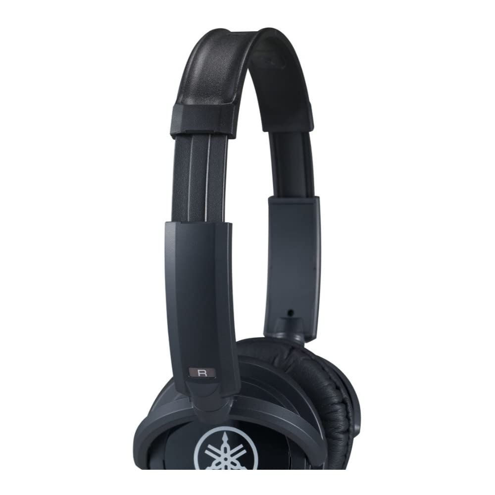Yamaha Dynamic Headphones Black Closed-Back HPH-100B