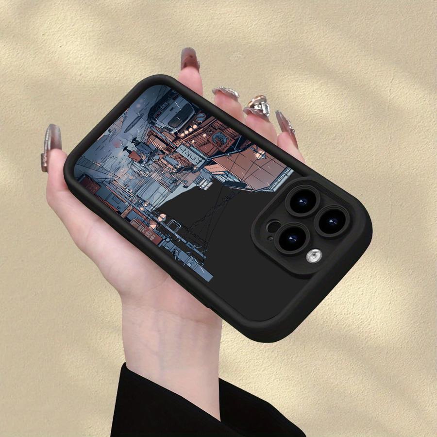 Case for iPhone 17 Pro Max 16 11 14 13 Air 15 Plus 17e 12 Pro Phone Cover Anime Town